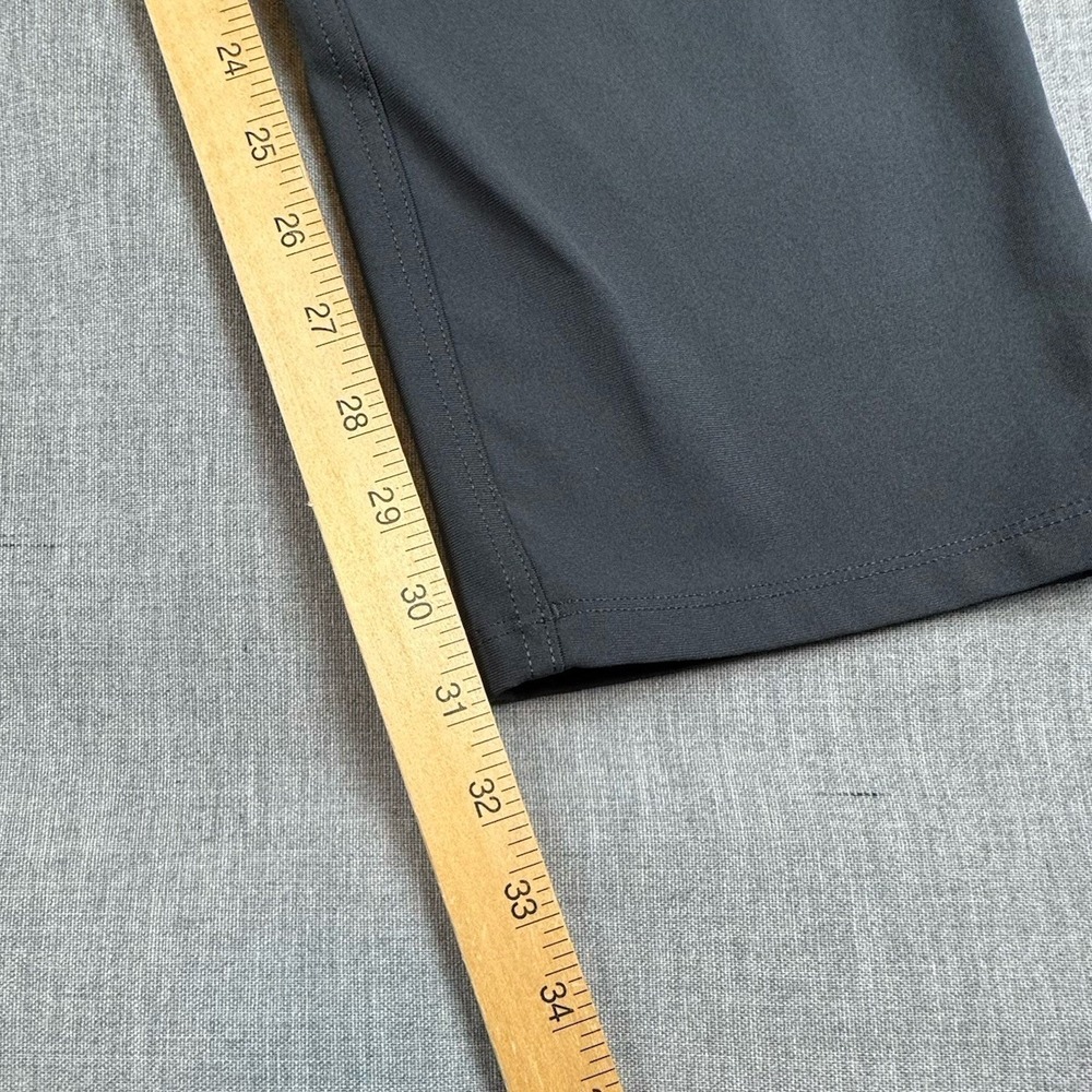 Lululemon ABC Pant Mens 36 x 31 Classic Dark Gray Warpstreme M5ADES - Picture 7 of 9